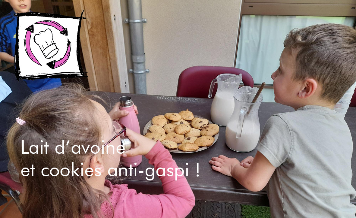 You are currently viewing R comme Recette : Lait d’avoine et cookies anti-gaspi